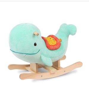 B. Toys wooden rocking whale Echo